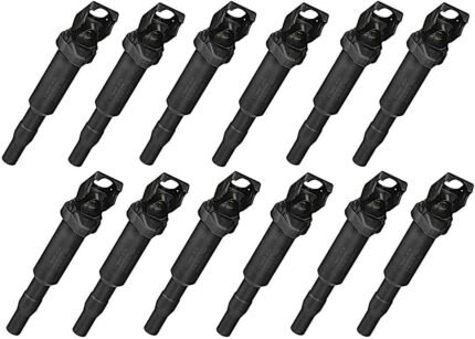 Bosch SET-BS0221504470-12 Ignition Coils, Set Of 12, 12 Cylinder, 6.0L Engine, One Per Cylinder