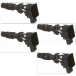 Delphi SET-DELGN10499-4 Ignition Coil, Set of 4