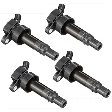 Delphi SET-DELGN10634-4 Ignition Coil, Set of 4, 1.6L, 4Cyl