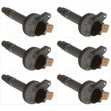 Delphi SET-DELGN10638-6 Ignition Coil, Set of 6, 3.5L, 6Cyl