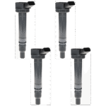 Hitachi SET-HITIGC0176-4 Ignition Coil, Set of 4