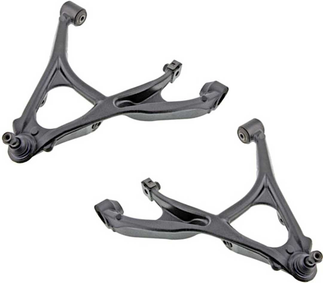 set-mecms501142_1.jpg Mevotech SET-MECMS501142 Front, Driver and Passenger Side, Lower Control Arm, Supreme Series - Image 1