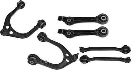 Moog SET-MORK620257 Front, Driver and Passenger Side, Upper and Lower, Frontward and Rearward Control Arm, Moog R-Series