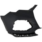 Replacement Front, Driver and Passenger Side Bumper Ends, Primed, For Models without S-Line Package, Parallel Park Assist Sensor and Parking Aid Sensor - Image 2