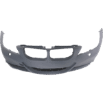 Replacement Front and Rear Primed Bumper Covers, For Models With M Package, With Headlight Washer Holes, With Rear Bumper Park Distance Control Sensor Holes - Image 6