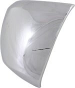 Replacement Front, Driver and Passenger Side Bumper End, Chrome Plastic - Image 4