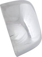 Replacement Front, Driver and Passenger Side Bumper End, Chrome Plastic - Image 5