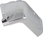 Replacement Front, Driver and Passenger Side Bumper End, Chrome Front - Plastic; Rear - Steel - Image 6