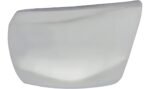 Replacement Front, Driver and Passenger Side Bumper End, Chrome Plastic - Image 2