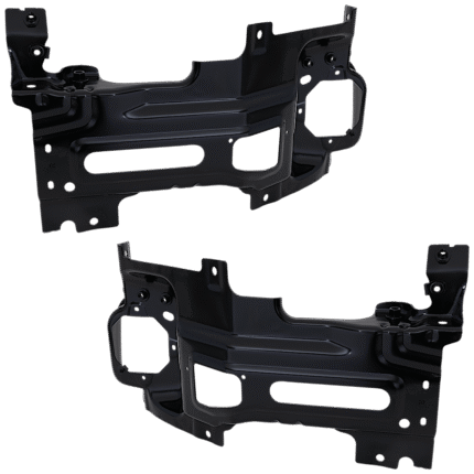 Replacement Front, Driver and Passenger Side Bumper Brackets, CAPA CERTIFIED