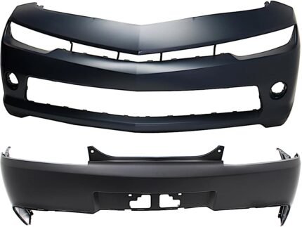 Replacement Front and Rear Primed Bumper Cover