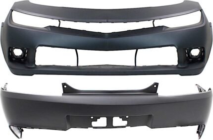 Replacement Front and Rear Primed Bumper Cover