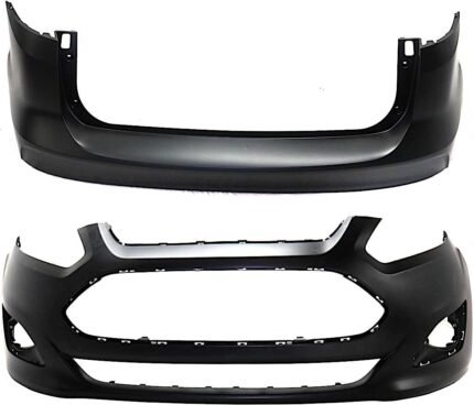 Replacement Front and Rear Primed Bumper Cover CAPA Certified