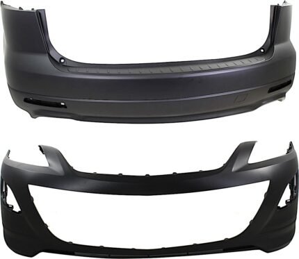 Replacement Sport Utility Front and Rear Primed Bumper Cover