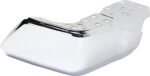 Replacement Rear, Driver and Passenger Side Bumper End, Chrome Steel - Image 2