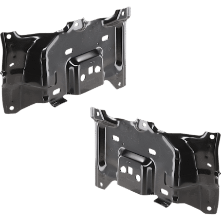 Replacement Front, Driver and Passenger Side Bumper Brackets, CAPA CERTIFIED
