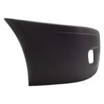 Replacement Front, Driver and Passenger Side Bumper End, Painted Black Plastic - Image 3