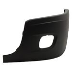 Replacement Front, Driver and Passenger Side Bumper End, Painted Black Plastic - Image 9