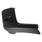 Replacement Front, Driver and Passenger Side Bumper End, Painted Black Plastic - Image 4