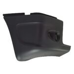Replacement Front, Driver and Passenger Side Bumper End, Painted Black Plastic - Image 5