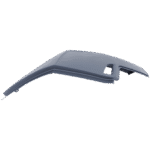 Replacement Front, Driver and Passenger Side Bumper End, Painted Gray Plastic - Image 7