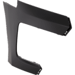 Replacement Front, Driver and Passenger Side Bumper Ends, Primed, For Models without Park Distance Control Sensor - Image 4