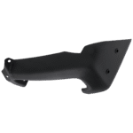 Replacement Front, Driver and Passenger Side Bumper End, Painted Black Steel - Image 3