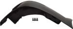 Replacement Front, Driver and Passenger Side Bumper End, Painted Black Plastic - Image 6
