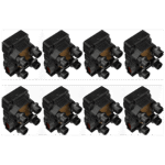 Standard SET-SIFD487-8 Ignition Coil, Set of 8, Standard OE Replacement