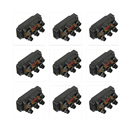 Standard SET-SIFD488-6 Ignition Coil, Set of 6, Standard OE Replacement