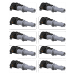 Standard SET-SIFD508-10 Ignition Coil, Set of 10, Standard OE Replacement