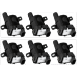 Standard SET-SIUF262-6 Ignition Coil, Set of 6, Standard OE Replacement
