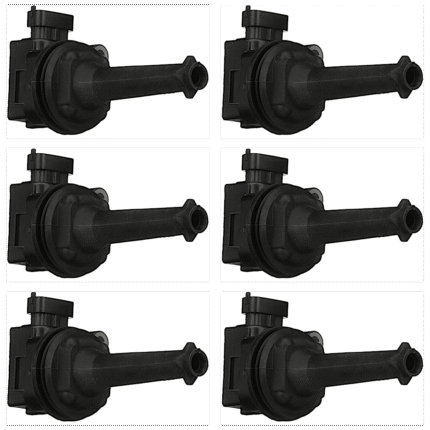 Standard SET-SIUF341-6 Ignition Coil, Set of 6, Standard OE Replacement