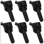 Standard SET-SIUF497-6 Ignition Coil, Set of 6, Standard OE Replacement