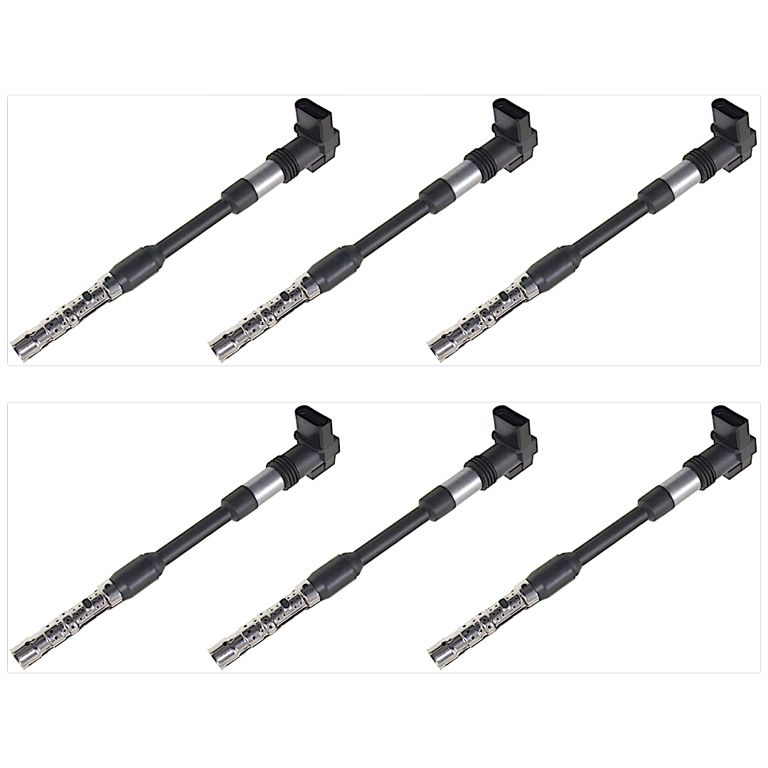 set-siuf514-6_1.png Standard SET-SIUF514-6 Ignition Coil, Set of 6, 2.8L, 6Cyl, Standard OE Replacement - Image 1
