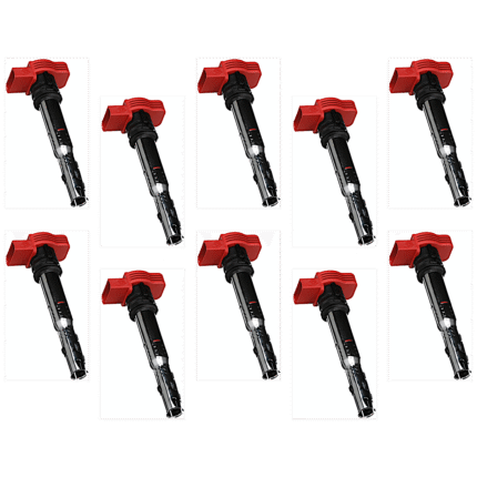 Standard SET-SIUF529-10 Ignition Coil, Set of 10, Standard OE Replacement