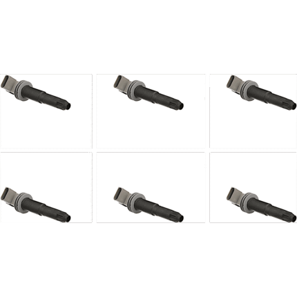 Standard SET-SIUF641-6 Ignition Coil, Set of 6, Standard OE Replacement