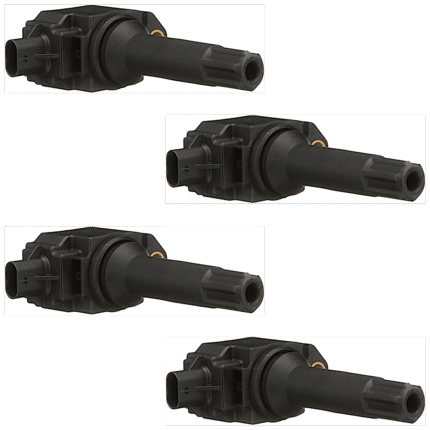 Standard SET-SIUF710-4 Ignition Coil, Set of 4, Standard OE Replacement