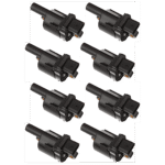 Standard SET-SIUF742-8 Ignition Coil, Set of 8, Standard OE Replacement