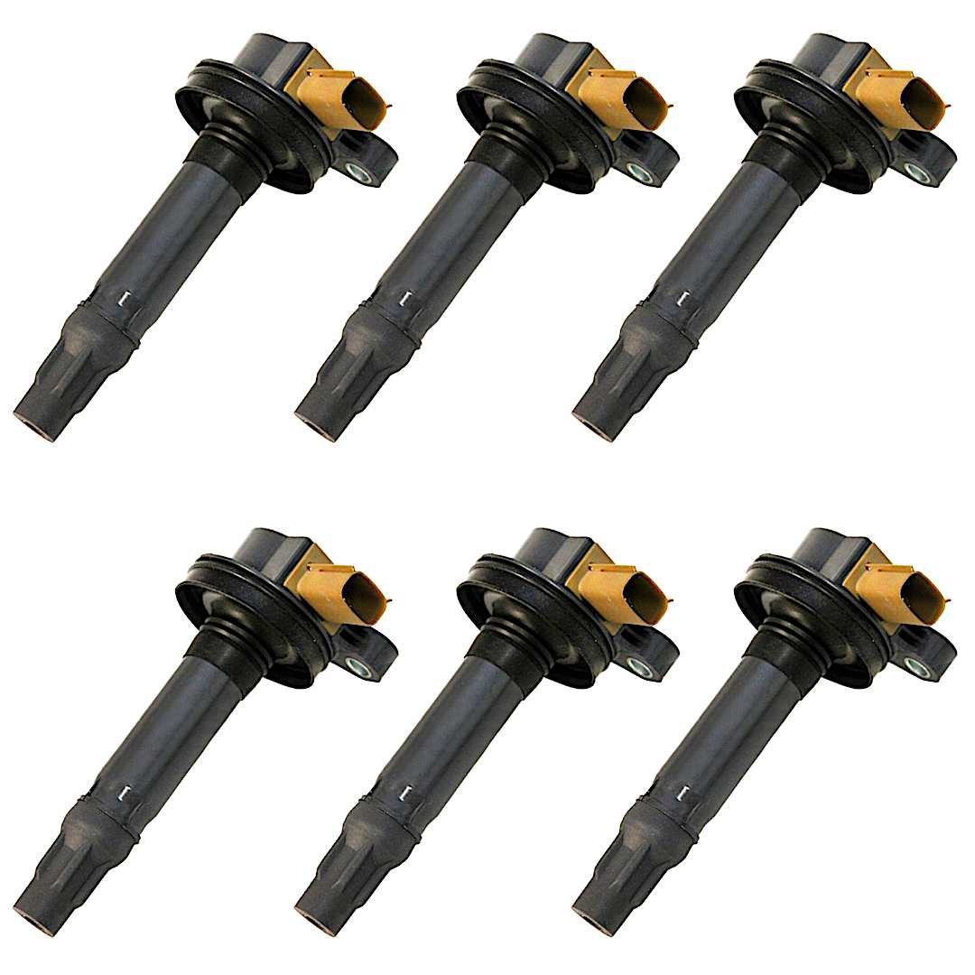 set-wkp9212146-6_1.jpg Walker Products SET-WKP9212146-6 Ignition Coil, Set of 6, 3.5L, 6Cyl - Image 1