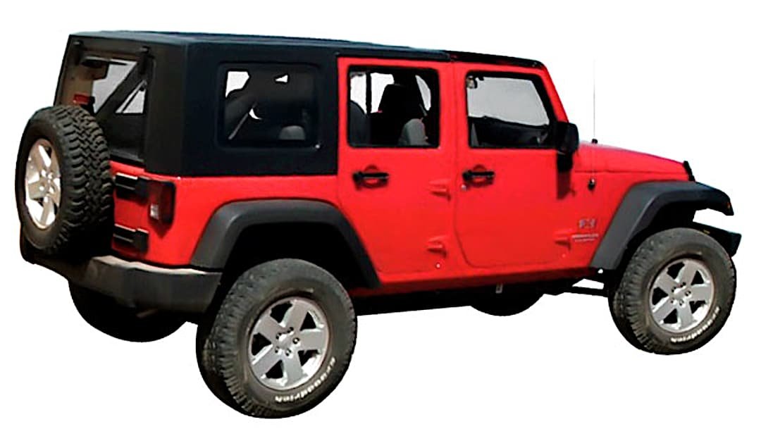 ter1155200_1.jpg Teraflex 1155200 Leveling Kit - Black, Rubber, Direct Fit, Set of 4 - Image 1