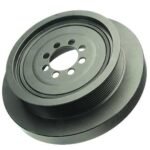 APA/URO Parts 11237573655 Crankshaft Pulley - Black, Direct Fit, Sold individually