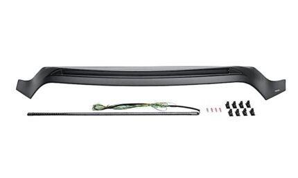 Ventshade 953163 Bug Shield, Black, Aeroskin LightShield Pro Series