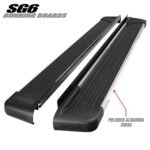 Westin 27-64720 Running Boards, Black, Aluminum, Mounting Kit Required, Crew Cab Pickup/Extended Cab Pickup/Extended Crew Cab Pickup/Sport Utility, SG6 Series - Image 5