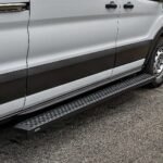 Westin 27-80005 Running Boards, Powdercoated Textured Black, Steel, 6.25 in. Step Surface Width, Bolt-On Installation, Includes Mounting Bracket, Grate Steps Series - Image 7