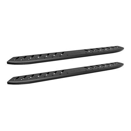 Westin 28-81055 Running Boards, Powdercoated Textured Black, Steel, 85 in. Length, Includes Molded Bracket Covers, Mounting Hardware Included, Crew Cab Pickup/Extended Cab Pickup/Standard Cab Pickup, Thrasher Series