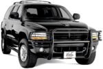 Westin 40-0145 Sportsman Series, Powdercoated Black Steel Grille Guard - Image 2