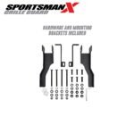 Westin 40-34025 Sportsman X Series, Powdercoated Textured Black Steel Grille Guard - Image 13