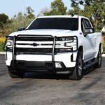 Westin 40-3955 Sportsman Series, Powdercoated Black Steel Grille Guard - Image 6