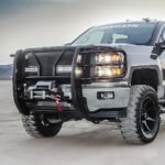 Westin 57-93685 HDX Series, Powdercoated Black Steel Grille Guard - Image 4